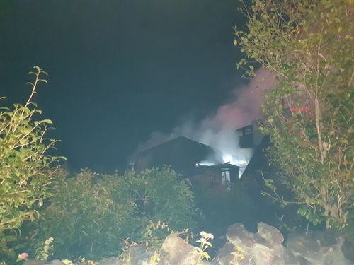 1일 서귀포시 표선면 화재 현장