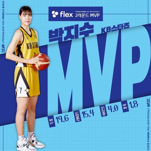여자프로농구 2라운드 MVP 박지수