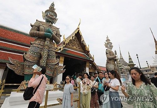 태국 찾은 외국 관광객