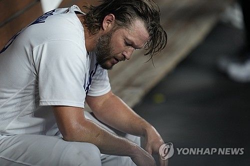 NLDS 1차전에서 강판한 커쇼