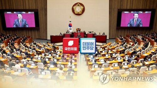 21대 국회 마지막 예산정국 격돌…"친서민 예산" "대안없는 맹탕"(CG)