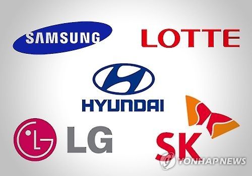 국내 5대 기업 로고