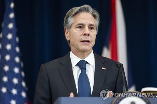 블링컨 미 국무장관