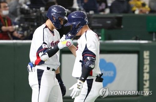 김하성, 홈런 세리머니