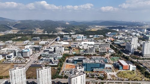 오송 바이오 클러스터 내 첨단의료복합단지 전경