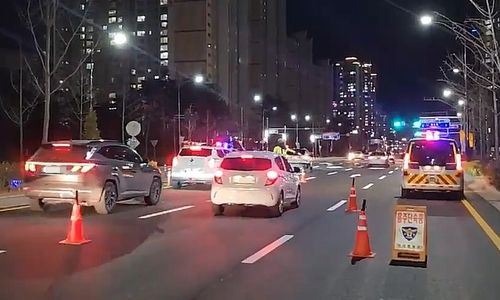 음주 단속 현장