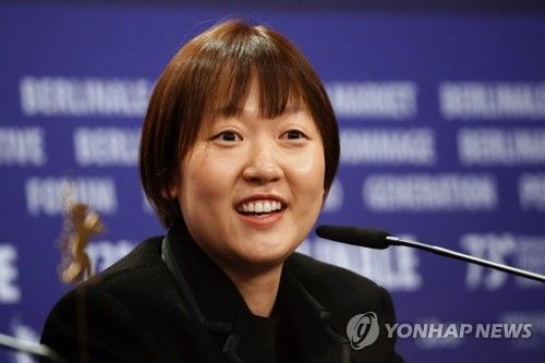 베를린국제영화제 참석한 셀린 송 감독
