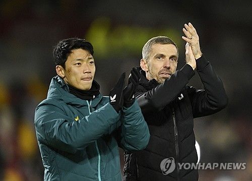 황희찬과 오닐 감독