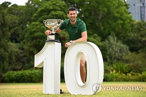 올해 호주오픈 우승자 조코비치