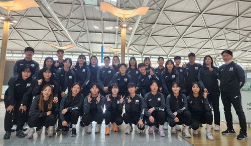 여자하키 국가대표 선수단