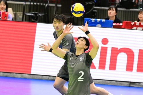 세트 올리는 한선수