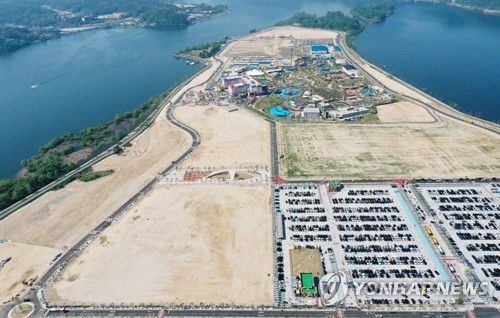 춘천 레고랜드 주변 공터