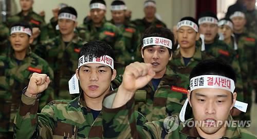 2013년 레슬링 국가대표팀 해병대 극기 훈련