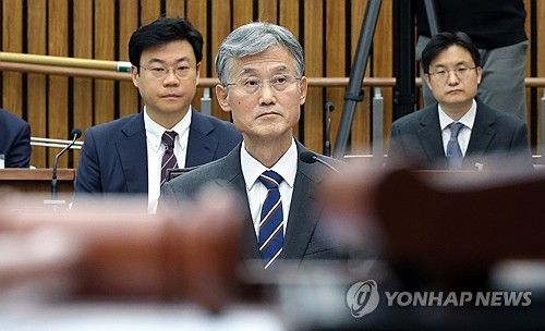청문회 출석한 조희대 후보자