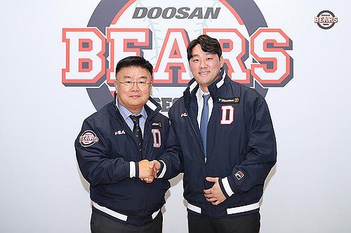 양석환, 두산과 FA 잔류 계약