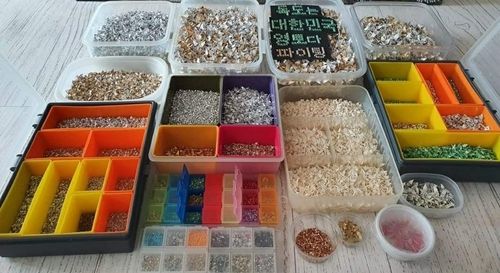 초미니 종이학과 학알, 거북이들