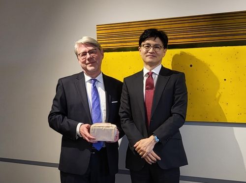 한스 에크하르트 좀머 독일 연방 이민난민청장과 만난 한동훈 장관