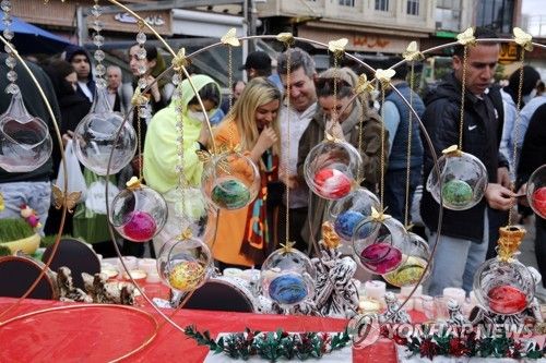 노루즈 앞둔 이란 전통시장