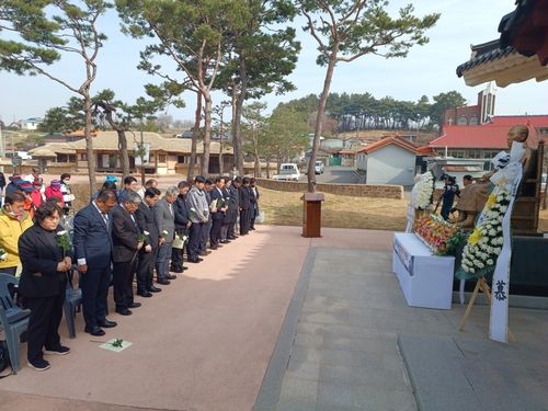 월남 이상재 선생 제96주기 추모제