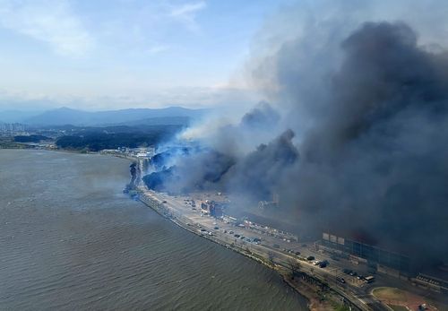 경포 덮친 강릉산불