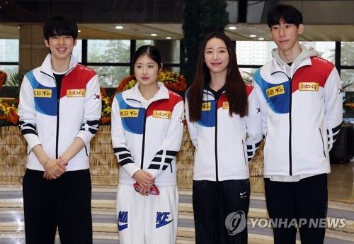 한국 피겨, 한팀으로 출격