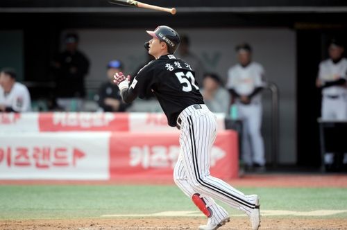 LG 트윈스 '출루왕' 1번 타자 홍창기