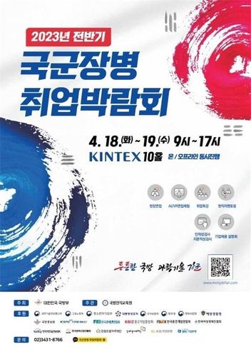 국군장병 취업박람회 포스터