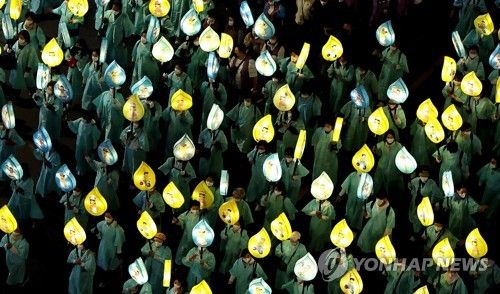 2022년 연등 행렬