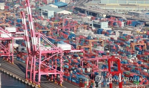 부산항 하역작업