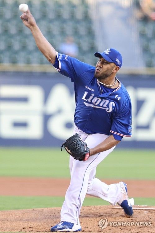 삼성 라이온즈 외국인 투수 수아레즈