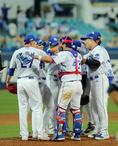 5경기 연속 짜릿한 1점 차 승리 거둔 삼성 라이온즈 