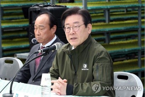 이재명, 양곡법 재추진 농민간담회 모두발언