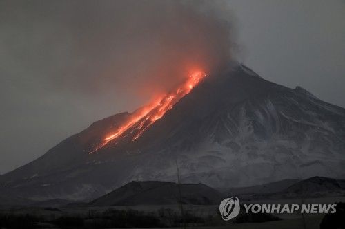 캄차카 화산 분화