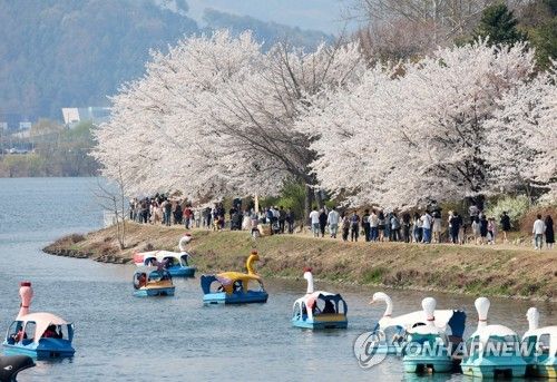 지난 4월 2일 춘천의 봄