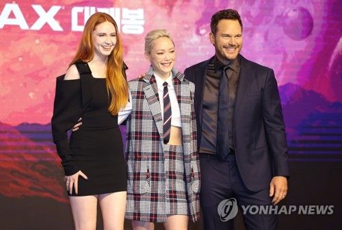 한국 찾은 가오갤3 주역들