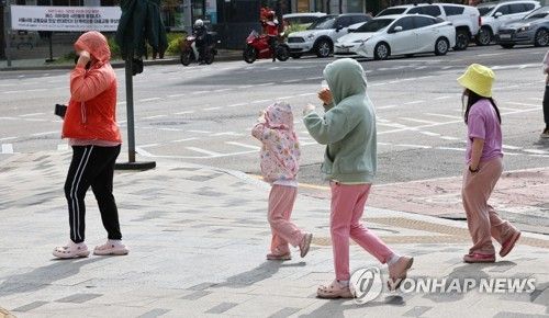 갑자기 내리는 소나기