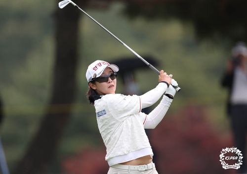 임진희의 아이언샷.