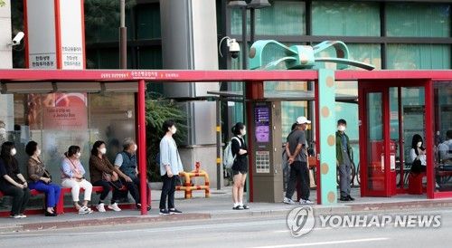 전주 버스정류장