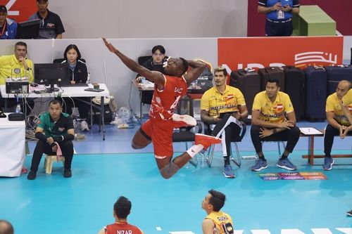 인도네시아 자카르타 바양카라에서 뛰는 다우디 오켈로