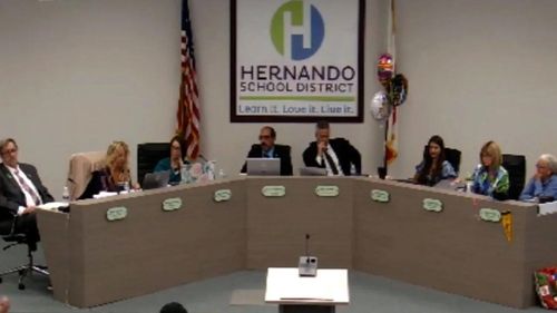 미국 플로리다주 에르난도 카운티 학교운영위원회(2023.5.9)