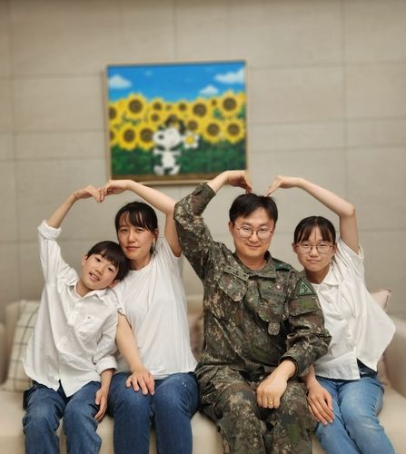 윤성배 지휘관 가족