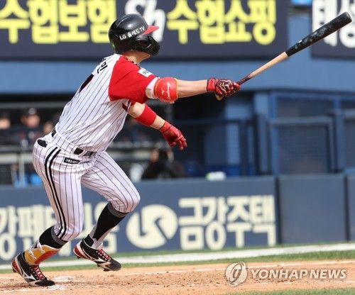 박해민, 2타점 적시타