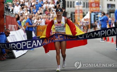 경보 여자 35㎞ 세계신기록을 세운 마리아 페레스