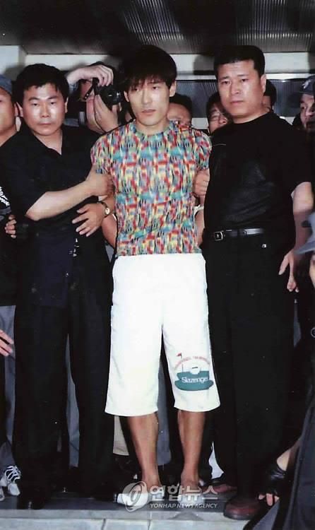 검거된 신창원(1999년)