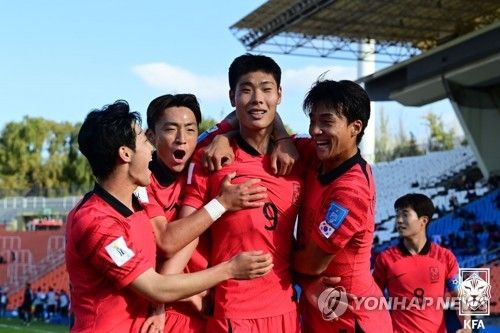 결승골 넣은 이영준