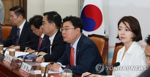 발언하는 김성원 코인게이트 진상조사단장
