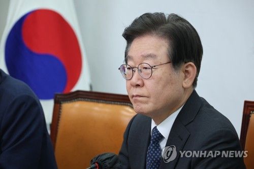 최고위 참석한 이재명 대표