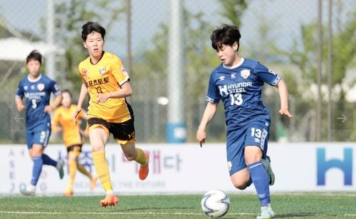 현대제철 김성미(오른쪽)