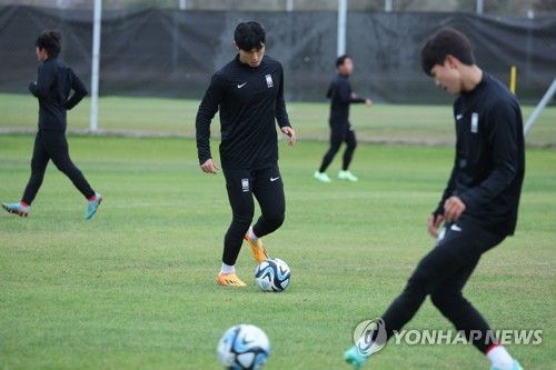 감비아전 D-1, 훈련 매진하는 U-20 축구 대표팀