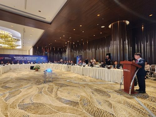 육동한 춘천시장, WT 총회서 연설